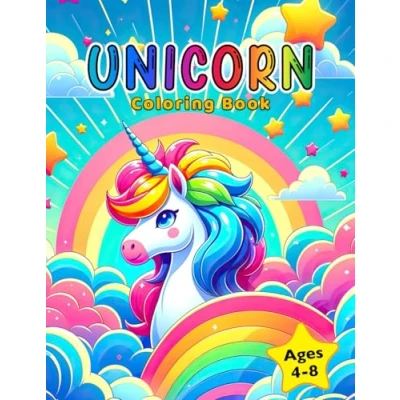 Abbildung von Unicorn Coloring Book: for Kids Ages 4 8 (Coloring Books Kids)