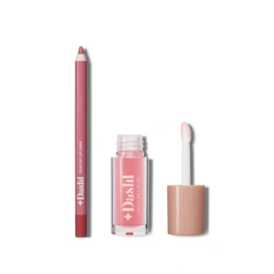 Abbildung von Dashl Perfect LIP KIT SET Lippenkonturenstift Toffeelicious blushing, Damen, Größe: 9 ml, blushing