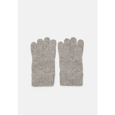 Abbildung von GANT Unisex Shield Wool Gloves Handschuhe, Grey Melange, Standard
