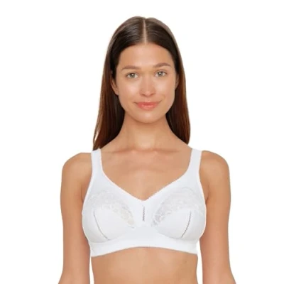 Abbildung von Susa Topsy PLUS Support Tshirt BH, Damen, Größe: 95C, Weiß