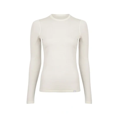 Abbildung von Danish Endurance Merino Thermal LONG Sleeve Shirt Langarmshirt, Damen, Größe: XXL, Off white