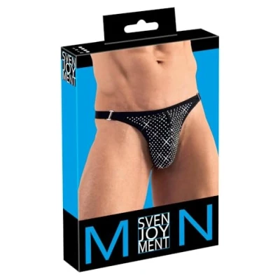Abbildung von String im exklusiven Design mit Glitzer Steinen