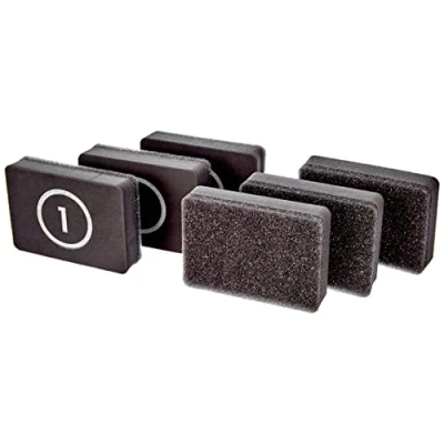 Abbildung von SONAX PROFILINE CeramicCoating CC36 ServicePack 1 (6 Stück) Applikationsschwämme für die erste Versiegelungsstufe (Basecoat 1) des Ceramic Coating Art Nr. 02367410