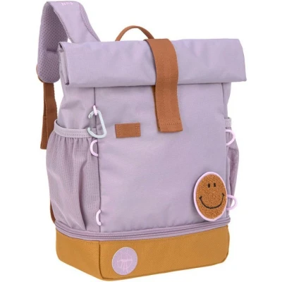 Abbildung von LÄSSIG Kindergartenrucksack Kinderrucksack Rolltop mit Brustgurt wasserabweisend, 11 Liter/Mini Backpack Lilac