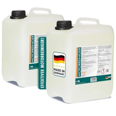 Abbildung von INOX® Motorreiniger 2x10L Konzentrat Reiniger für den Motor Motorraum &amp; Entfetter Motorsystemreiniger Pflege von Auto, Motorrad Anderen Kfz