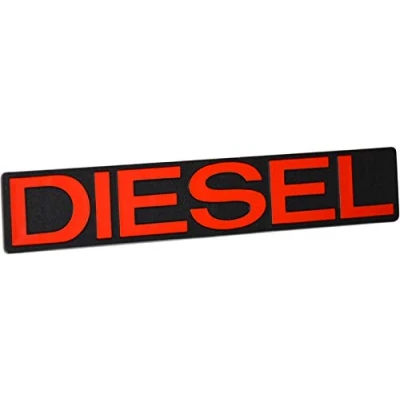 Abbildung von Richter Auto Relief Schild Diesel Emblem Art. 14895