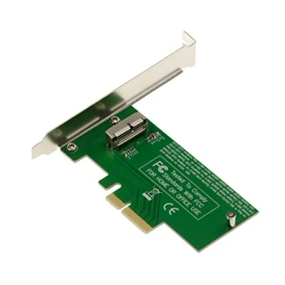 Abbildung von KALEA INFORMATIQUE PCIe Controller Karte für SSD MAC 2013 2014 2015 2016 2017 2018 mit 12+16 Pins (MD711 MD712 MD760 MD761 ME864 ME865 ME866 ME293 ME294 ME874 ...) PCI Express x4