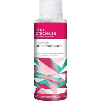 Abbildung von Eau Précieuse Reinigende Lotion Clearskin Special Edition Pflege für zu Akne neigende Haut Dreifache Wirkung: reinigt die strafft Poren entfernt überschüssiges Talg 375 ml