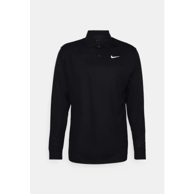 Abbildung von Nike Golf M NK DF Vctry Solid LS POLO Poloshirt, Herren, Größe: Small, Black/white
