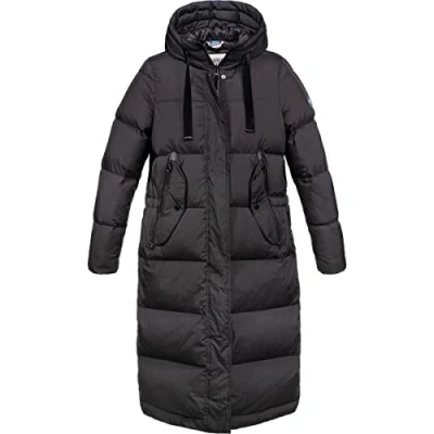 Abbildung von Dolomite Damen Abrigo WS 76 Fitzroy Coat, Black, XXL