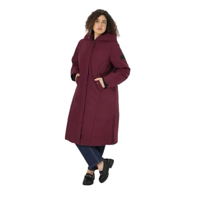 Abbildung von Ulla Popken Wintermantel HYPRAR Puffer Mantel 2 Wege Zipper Stehkragen