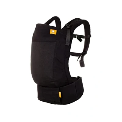 Abbildung von Tula Free To Grow Coast Babytrage für Neugeborene ab Geburt, Ergonomisch Baby Tragetasche mit Mesh Rückenpanel, Urbanista