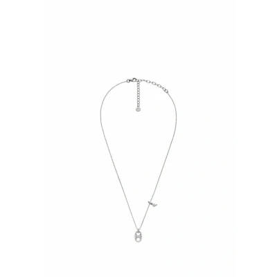 Abbildung von Emporio Armani Damen Sterling Silber Karabinerverschluss Halskette