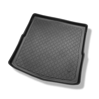 Abbildung von Mossa Kofferraumwanne kompatibel mit Volkswagen Golf VII Variant (09.2013 06.2020) Kofferraummatte rutschfest Schutzmatte G