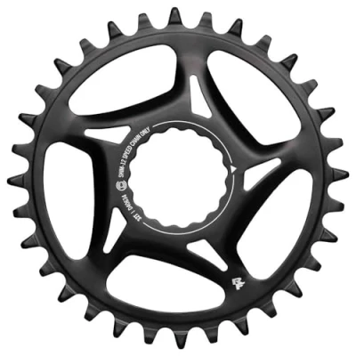 Abbildung von Kettenblatt DM Cinch Stahl 12 fach Shimano 32 Zähne Schwarz