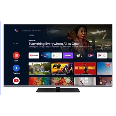 Abbildung von Telefunken QU65AN900M QLED Fernseher (164 cm/65 Zoll, 4K Ultra HD, Android TV, Smart HDR Dolby Vision, Triple Tuner, Bluetooth, Atmos)