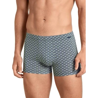 Abbildung von Calida Herren Grafic Cotton Boxershorts, Dark Sapphire, 56