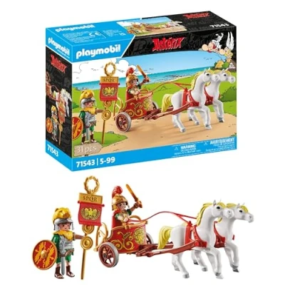 Abbildung von Playmobil® Konstruktions Spielset Römischer Streitwagen (71543), Asterix, (31 St), Made in Europe