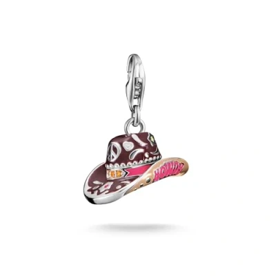 Abbildung von THOMAS SABO Charm Einhänger Cowboy Hut Motiv, 2216 041 7, mit Zirkonia (synth)