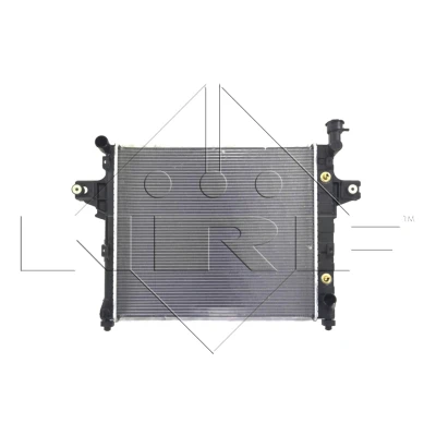Abbildung von NRF 53031 Kühler, Motorkühlung Aluminium 588 518 26 EASY FIT mit Gummitülle Kühlrippen gelötet JEEP: GRAND CHEROKEE 2