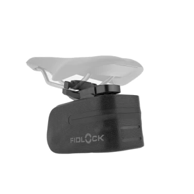 Abbildung von Fidlock 9175 Unisex Erwachsene Bag 600 + Saddle Base Satteltasche mit Halterung, schwarz, 600ml