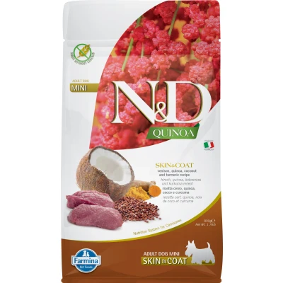 Abbildung von N&amp;D Quinoa DOG Skin &amp; Coat Hirsch Kokosnuss Mini varianten 800 g