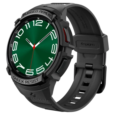 Abbildung von Rugged Armor Pro Case für die Samsung Galaxy Watch 6 Classic 47 mm Schwarz