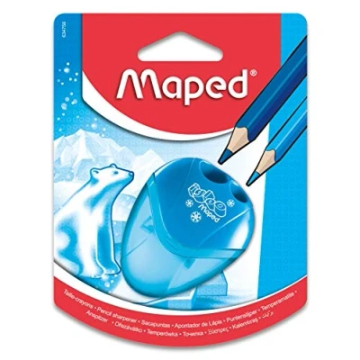 Abbildung von 25 x Maped Spitzer mit Auffangbehälter i gloo 2 Stiftgrößen farbig sor