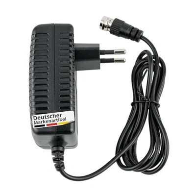 Abbildung von maxx.onLine Universalnetzteil 18V, 1600mA mit F Stecker, Steckernetzteil für Sat/unicable Multischalter Aller Art, Power Inserter, LNB Stromversorgung