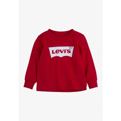 Abbildung von Levi&#039;s Batwing TEE Langarmshirt für Kinder, Größe: 152, Red/white