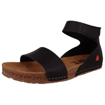 Abbildung von *Art Creta Riemensandalette, Damen, Größe: 42, Schwarz Schuhe