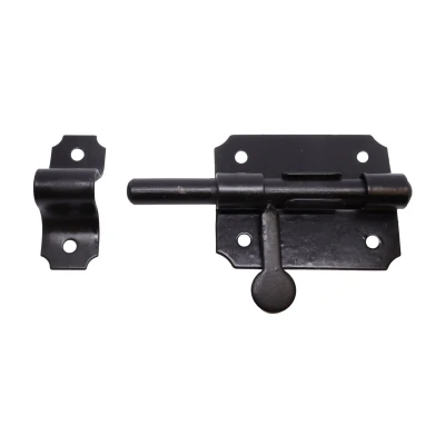 Abbildung von Grendelriegel Schwarz klein 65 x 50 mm