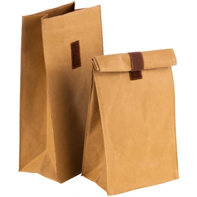 Abbildung von APS Brottasche, (Set, 2 tlg.), mit Klettverschluss, nachhaltige Alternative zu Plastik