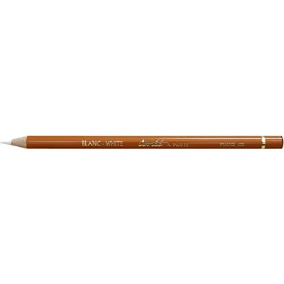 Abbildung von Conté a Paris 2275 Weißer Stift in Künstlerqualität für kontrastreiches und flächiges Zeichnen, Schreiben Skizzieren, 1 Stück (1er Pack)