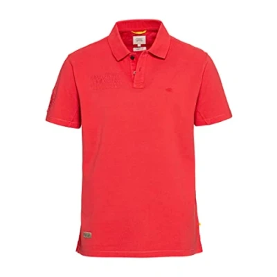 Abbildung von camel active AUS Reiner Poloshirt, Herren, Größe: Medium, Berry red