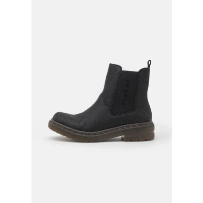 Abbildung von Rieker Stiefelette, Damen, Größe: 36, Schwarz Schuhe