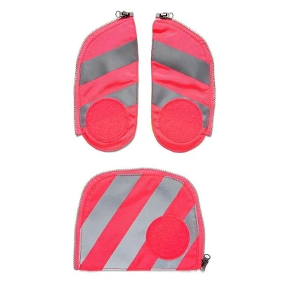 Abbildung von ergobag Zip Set mit Reflektorstreifen Pink