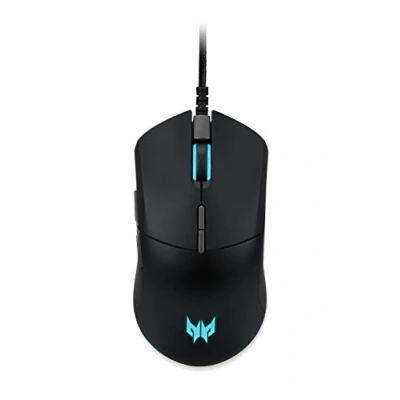Abbildung von Acer Predator Maus Cestus 330, Gaming Maus, ergonomisches Design, bis zu 16000 DPI, 5 DPI Shift Setting Stufen, 7 programmierbare Tasten, 400 IPS, Beschleunigung 40 g, Polling Rate 1 ms/1000 Hz,