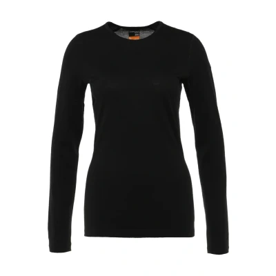 Abbildung von Icebreaker Women Crewe Langarmshirt, Damen, Größe: XL, Black