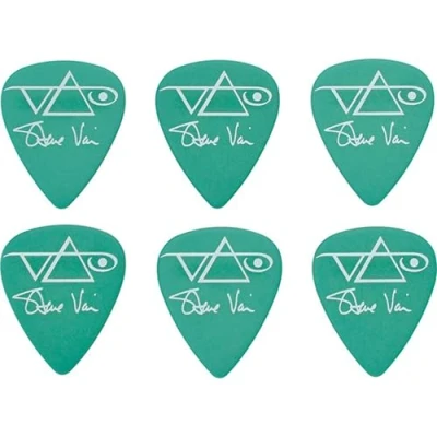 Abbildung von Ibanez Plectrums Steve Vai, Blister Pack Of 6 Green