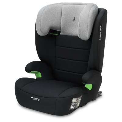 Abbildung von Osann Autokindersitz Musca i Size Grey Melange, Kinder Autositz ab 3 Jahre 12 (100 cm 150 cm) mit Isofix