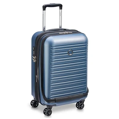 Abbildung von DELSEY PARIS SEGUR 2.0 Erweiterbar Starrer Kabinenkoffer 55x35x30 cm 51 Liter S Blau