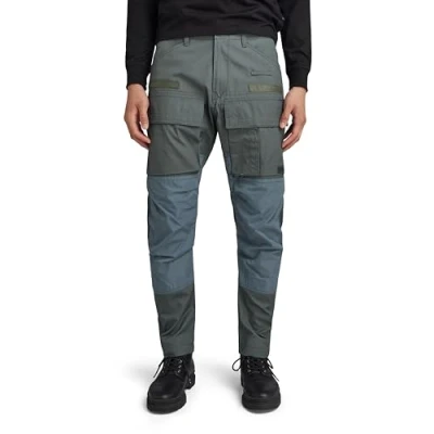 Abbildung von G STAR RAW Herren 3D Regular Tapered Cargohose, Grau (graphite D23636 D384 996), 38W / 34L