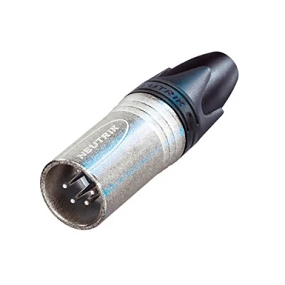 Abbildung von Neutrik NC4MXX XLR Kabelbinder schwarz/Silber