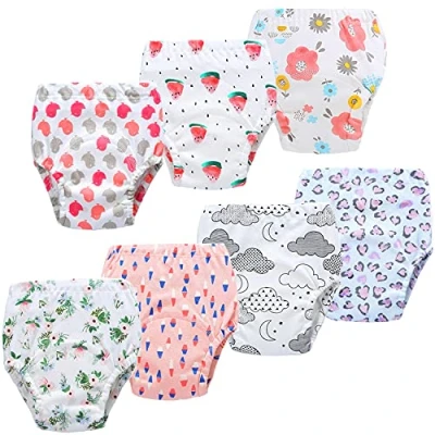 Abbildung von JackLoveBriefs Töpfchen Trainingshose Baby Kinder Unterwäsche(1 Jahre， 7 Stück， Farbe: B 1, Gr.80)