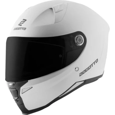 Abbildung von Bogotto FF110B Helm, weiß matt, XL