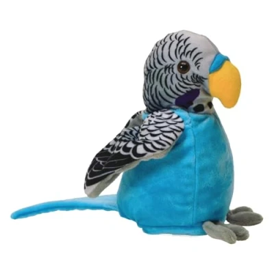 Abbildung von Kögler Kuscheltier Labertier Wellensittich Caruso blau