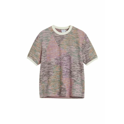 Abbildung von Desigual Heathered Shortsleeve Tshirt print, Herren, Größe: Medium, Red