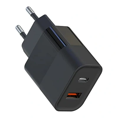 Abbildung von 30W Dual Power Adapter USB C Schnellladegerät PD,PPS, GAN Schnellladung Netzteil für iPhone 15 Pro Max 14 14Pro 13 12 11, IPad Pro,/Mac Samsung Galaxy S23 S22 S21 A54 A53 A34 A33 A14