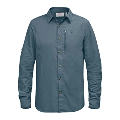 Abbildung von FJALLRAVEN Herren Abisko Hike Shirt Ls M Langarm Hemd, Dusk, XS